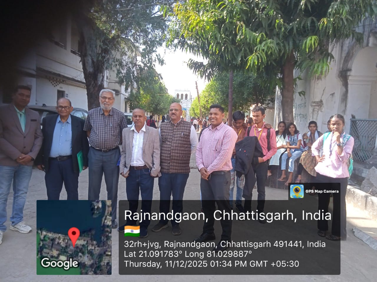 Govt. Digvijay Autonomous College, Rajnandgaon – Field Visit &amp; Meeting