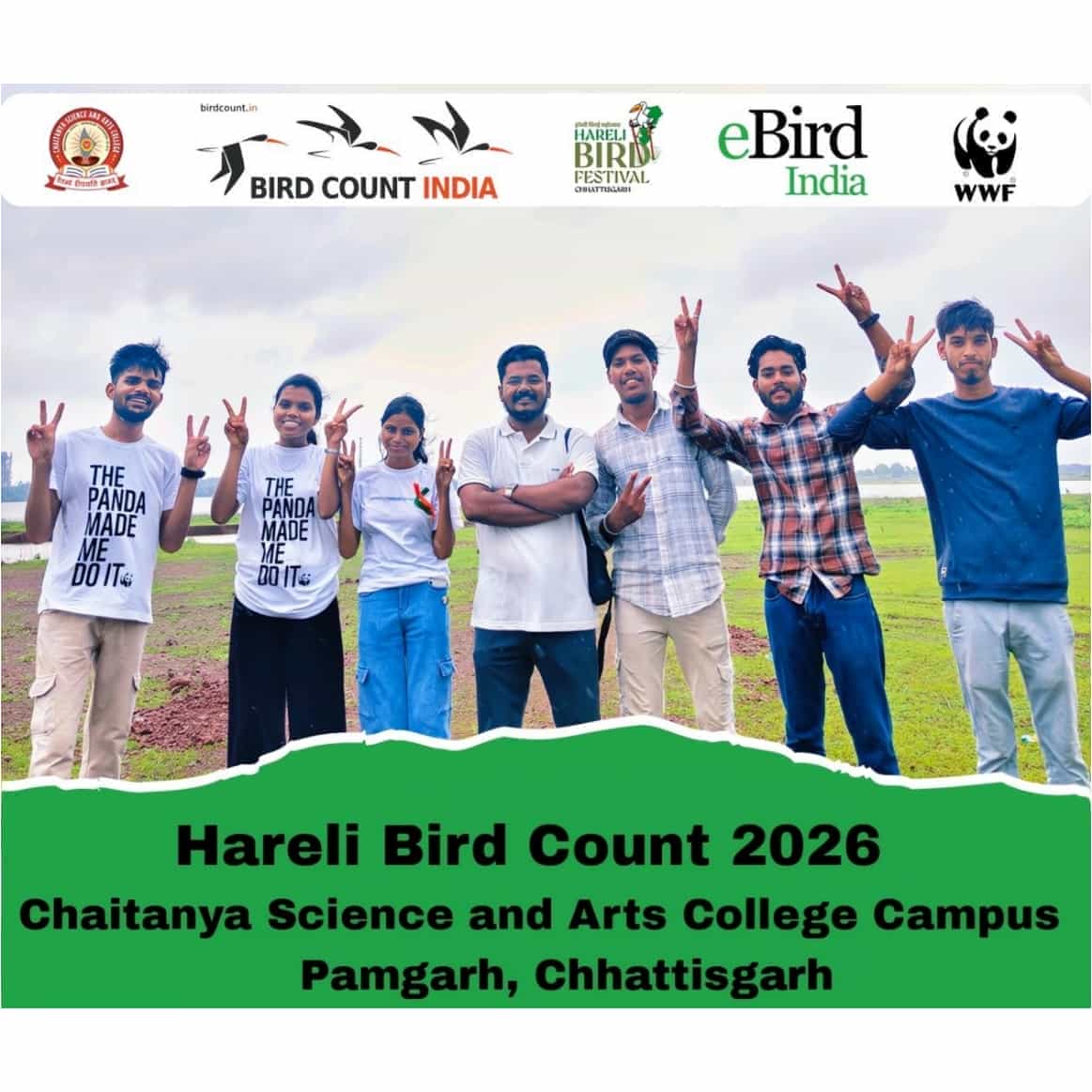 Chhattisgarh Hareli Bird Count 2026