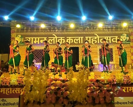 Traditional Gedi Dance “Raman Lok Kala Mahouthsav”