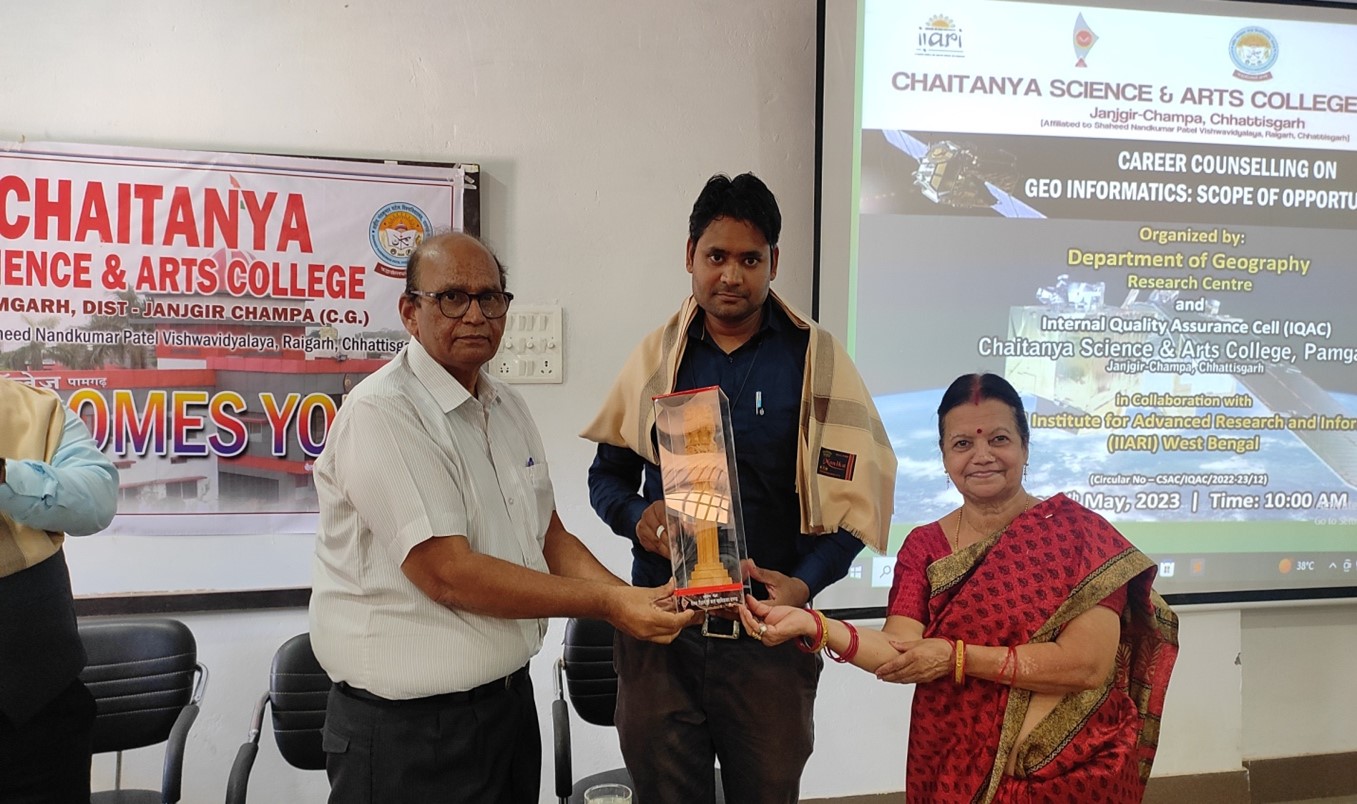 Career Counseling on Geo-informatics: Scope of Opportunities