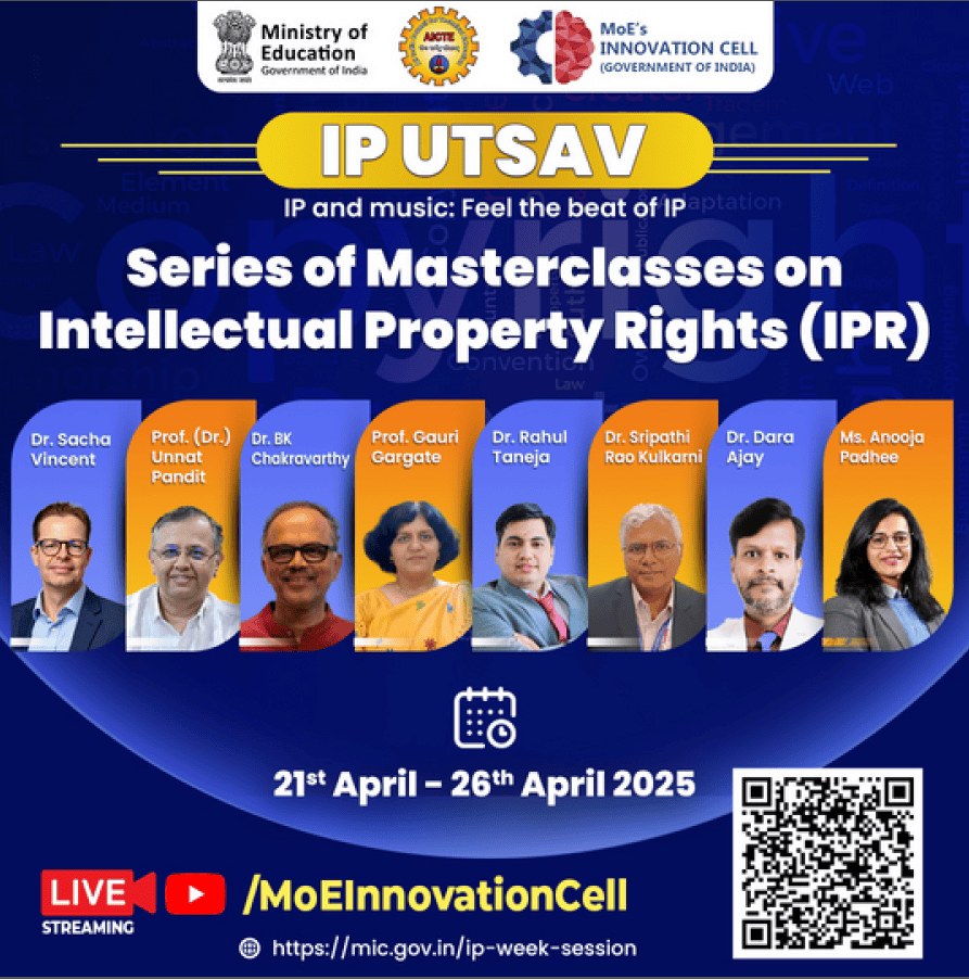 IP (Intellectual Property) Utsav - Series of Masterclasses