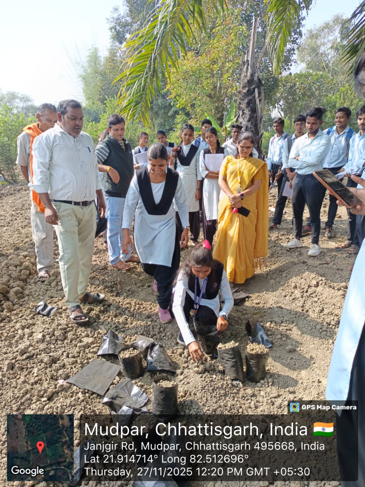 बागवानी कार्यशाला द्वितीय दिवस ( मुडपार जांजगीर- चांपा (छत्तीसगढ़))