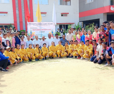 National Sports Day Celebrated at CSAC with Enthusiasm and Fitness Run