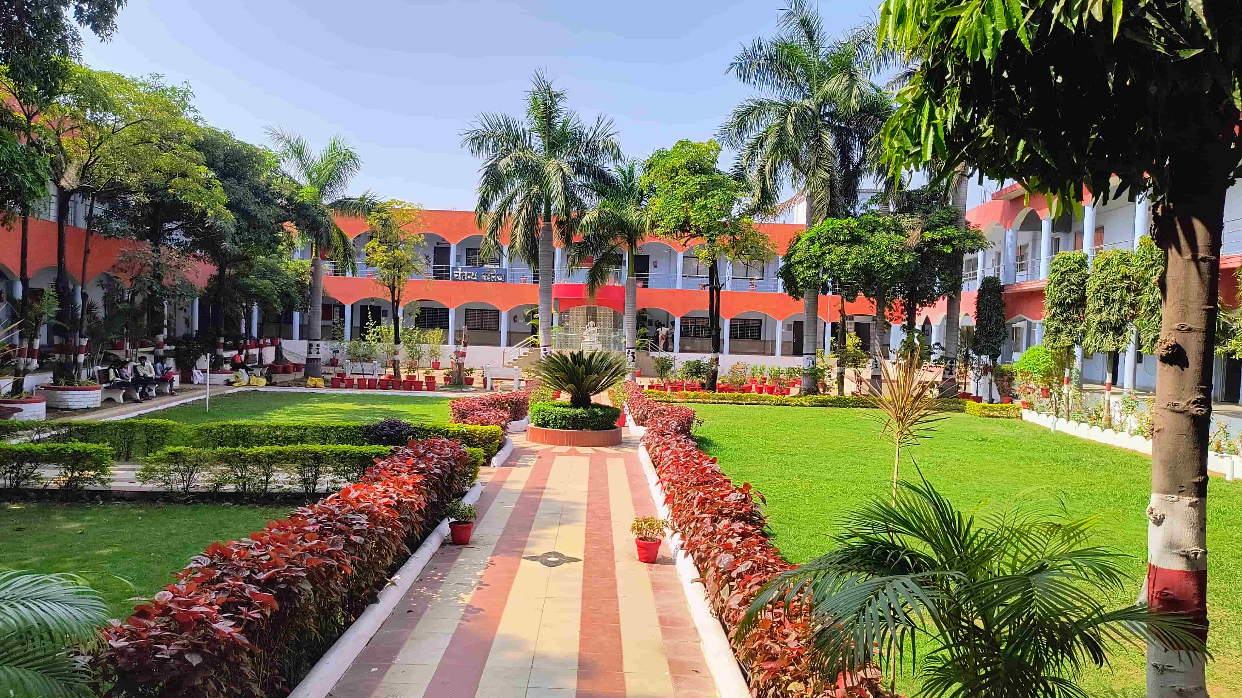 Serene Student Sit-out area